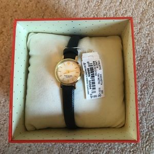 Black Kate Spade Watch